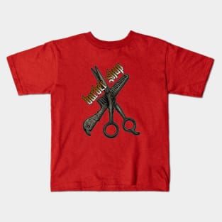 drawing scissors Kids T-Shirt